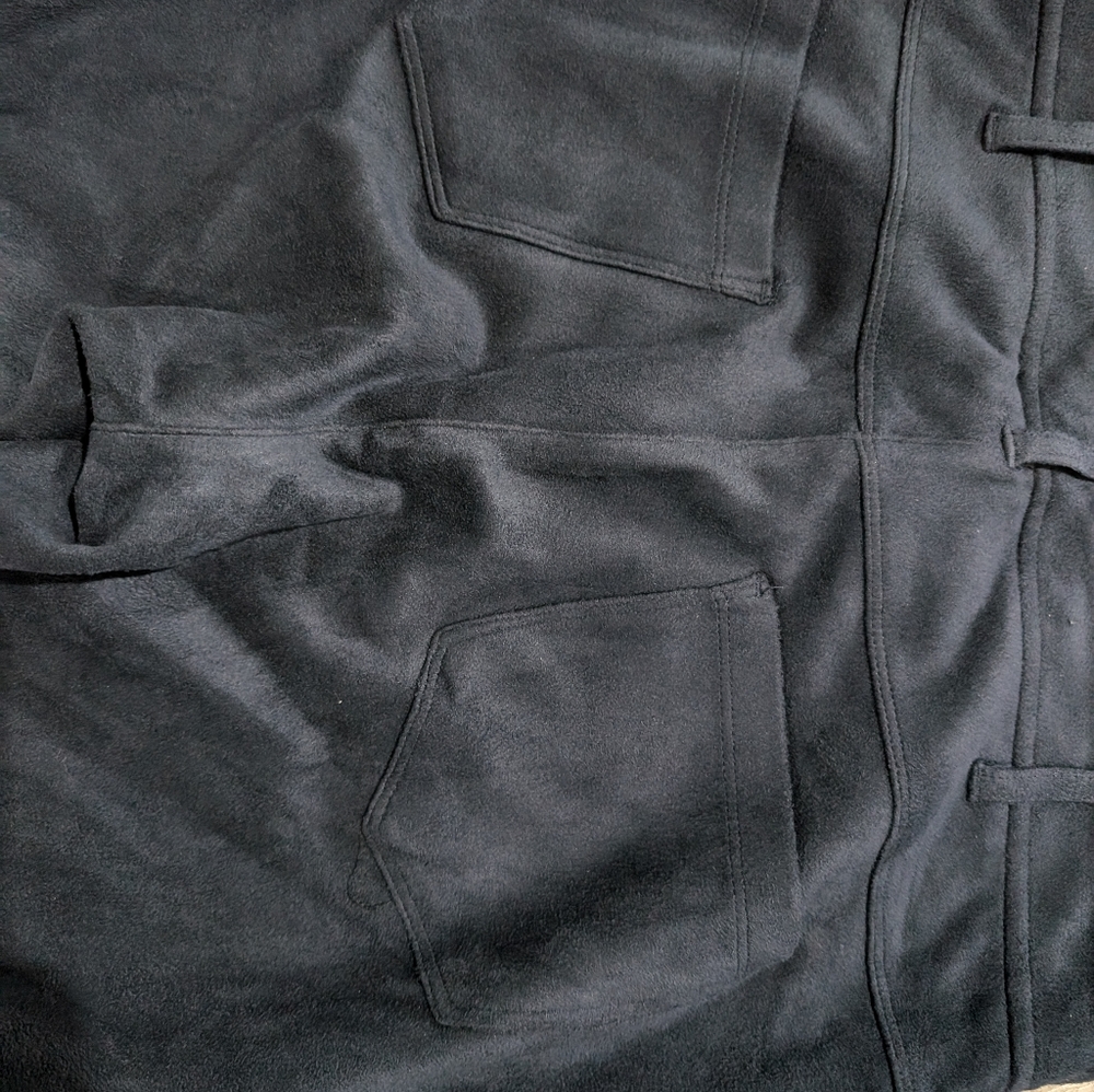 J.mclaughlin blue suede skinny pants size 4 - Picture 5 of 5